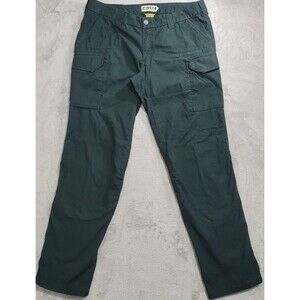 First Tactical Cargo Pants Womens 18 Tall Green Polyester Cotton Workwear